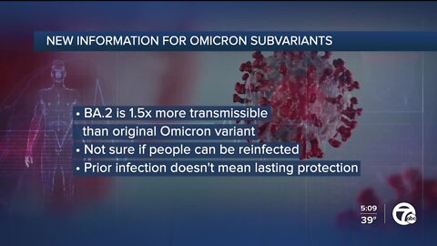 New BA.2 omicron subvariant expected to rise globally, WHO says