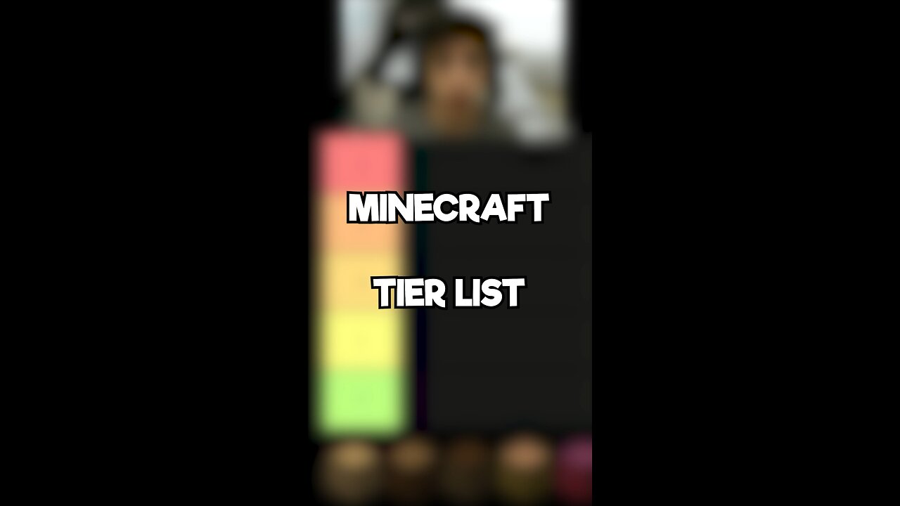 Minecraft Wood Log Tier List! #shorts