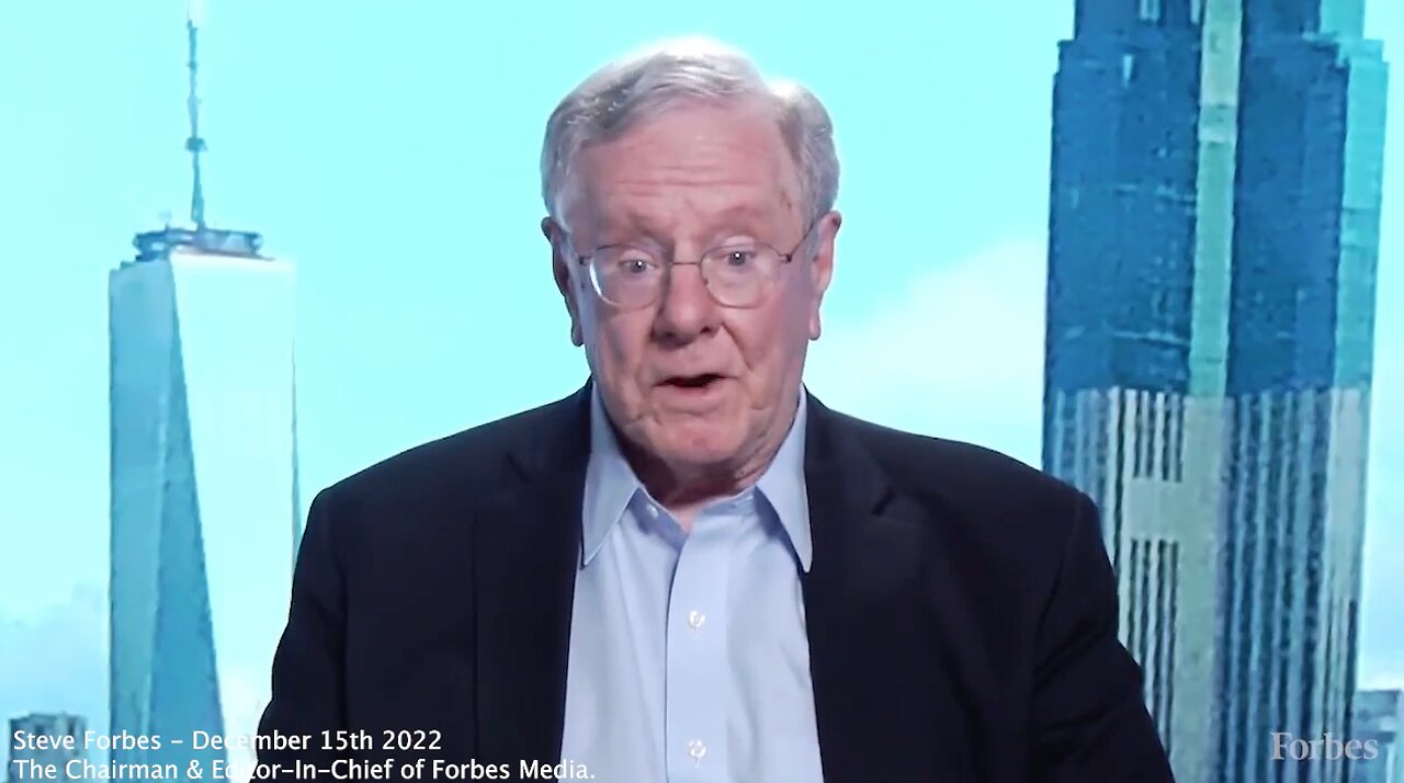 Steve Forbes | CBDCs | "The Federal Reserve Is Considering a (CBDC) Digital Dollar, the Implications for Privacy and Freedom Are FRIGHTENING."