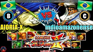 Samurai Shodown II (AIORIA-X Vs. indioamazonense) [Brazil Vs. Brazil]