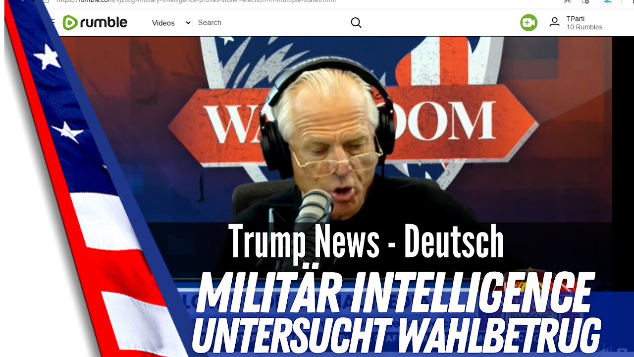 Militär Intelligence beweist Wahlbetrug 2020