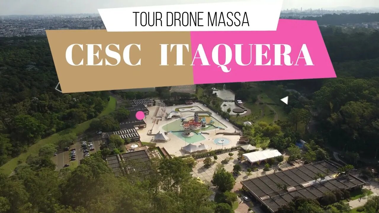 DRONE SOBREVOA CESC ITAQUERA, BELISSÍMAS IMAGENS COM RESOLUÇÃO 4K.