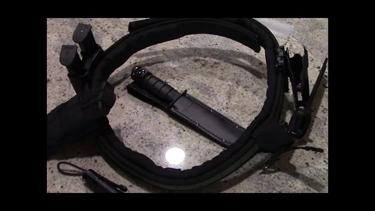 Re purposing an old belt...Part 2 in the Truck Gun Bag series.