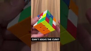 Get this cube if you can’t solve the Rubik’s Cube 🤯