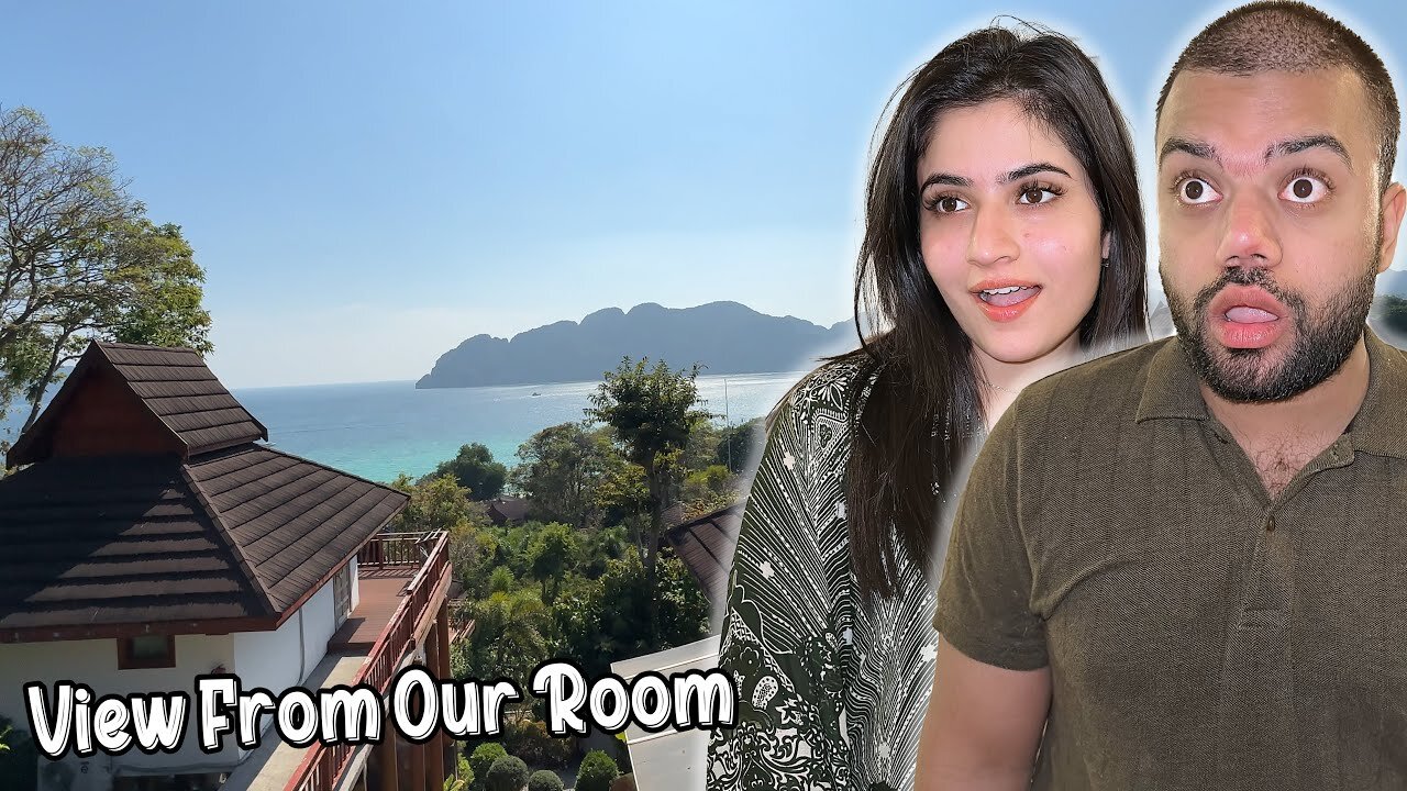 Beautiful View From Our Room In Thailand 😍 | Rs100,000 Ka Hotel In Phi Phi Island 😱