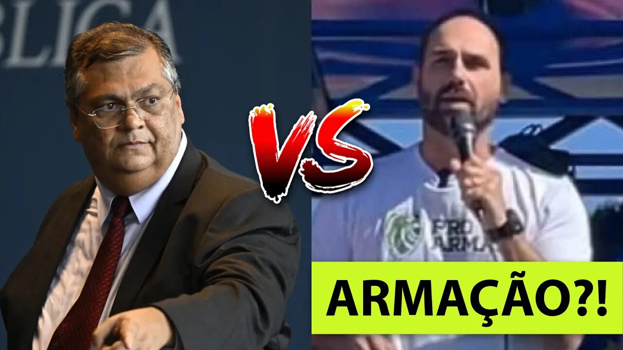 DINO DETERMINA QUE PF ANALISE DISCURSO DE EDUARDO BOLSONARO EM EVENTO PROARMAS