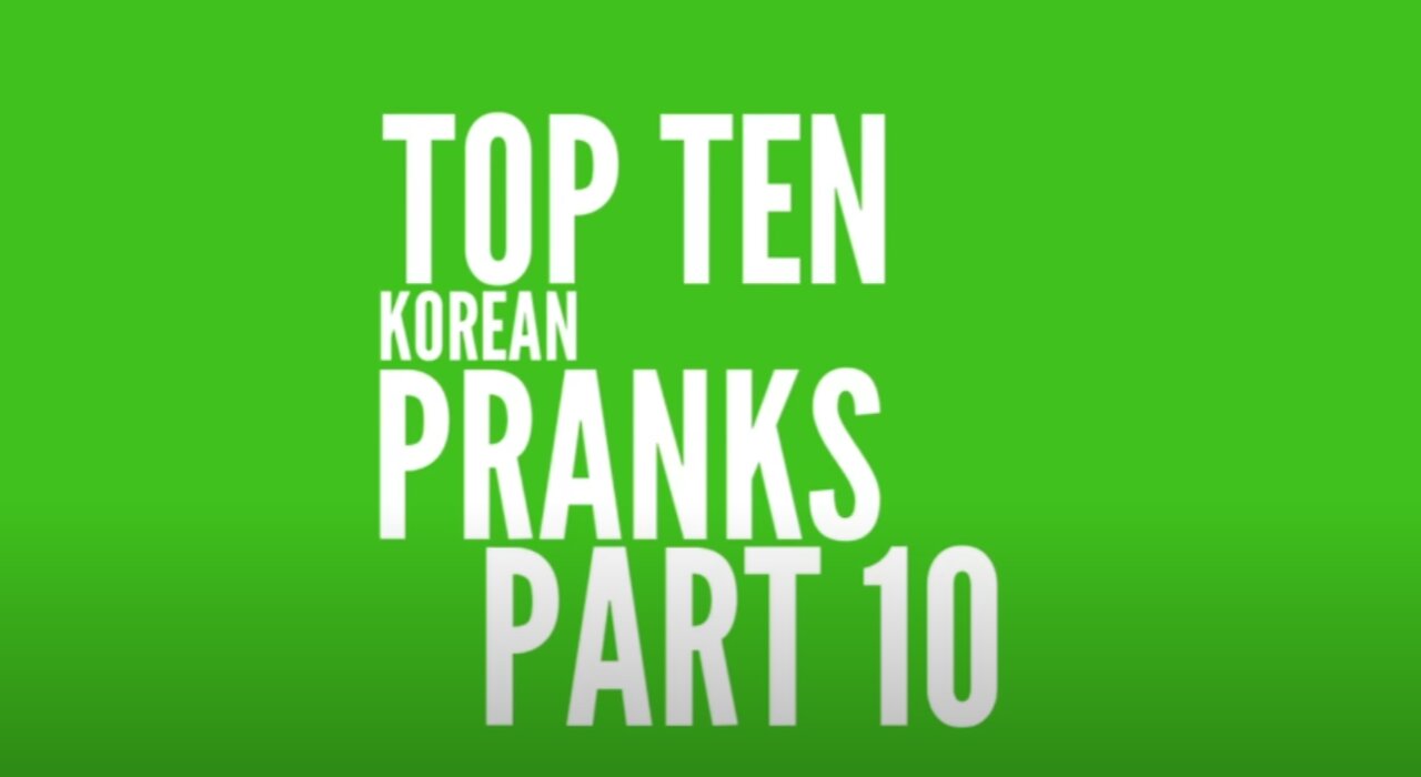 Best Korean Pranks That Got Me Rolling 😂