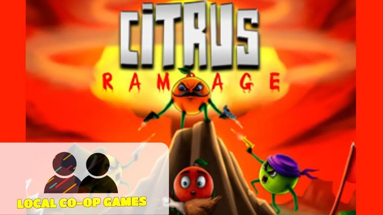 Citrus Rampage Multiplayer - How to Play Local Versus (Gameplay)