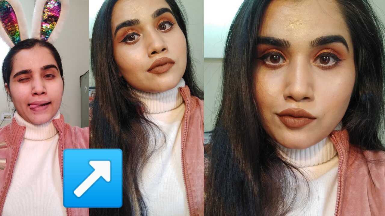 Makeup Transformation 2022/Neutral Glam makeup tutorial