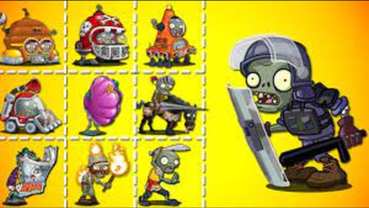 Riot Police Zombie VS All Zombies - Who Will Win? - PvZ 2 Zombie Vs Zombie