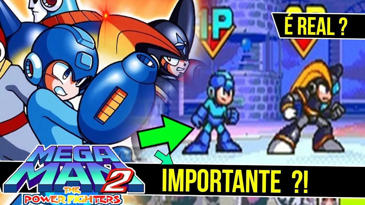 MEGAMAN 2 Power Fighters - Parece um PREQUEL #shorts