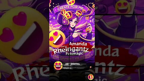 Amanda Rheingantz Fotomagic #produções #artdigital #roblox #ai