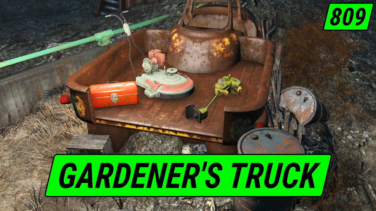 An Abandoned Gardener's Truck | Fallout 4 Unmarked | Ep. 809