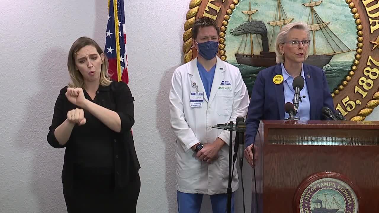 Tampa mayor mandates COVID-19 vaccines for city workers