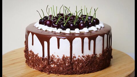 Black Forest Cake/ Bolo Floresta Negra
