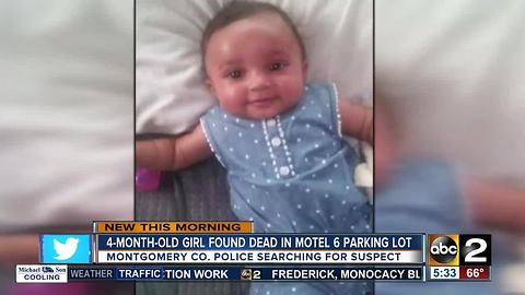 4-month-old girl found dead in Motel 6 parking lot