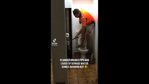 Plumber Breaks Wrong Pipe