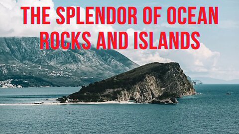 The splendor of ocean rocks and islands #NatureShortsVideo