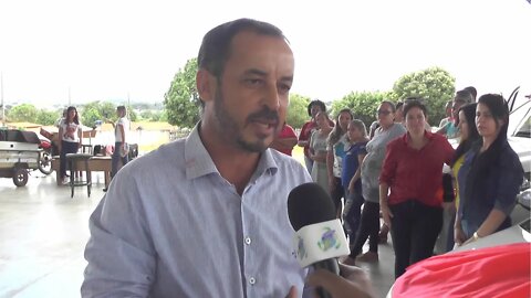 Secretário da Semtras entrega veiculos para o CRAS e CREAS em Alta Floresta Ro