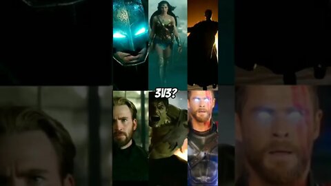 Battle 3 VS 3 #shorts #marvelvsdc