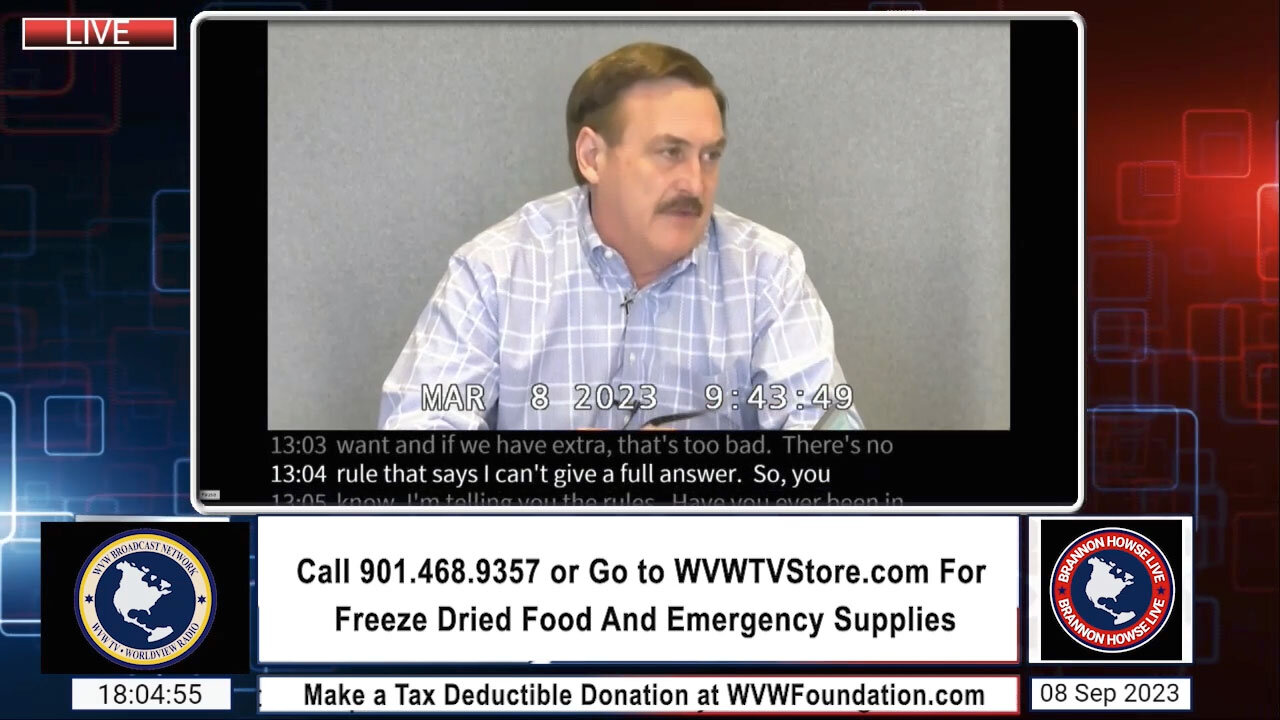 Video Clips of Mike Lindell Depositions Released and Media Goes Nuts