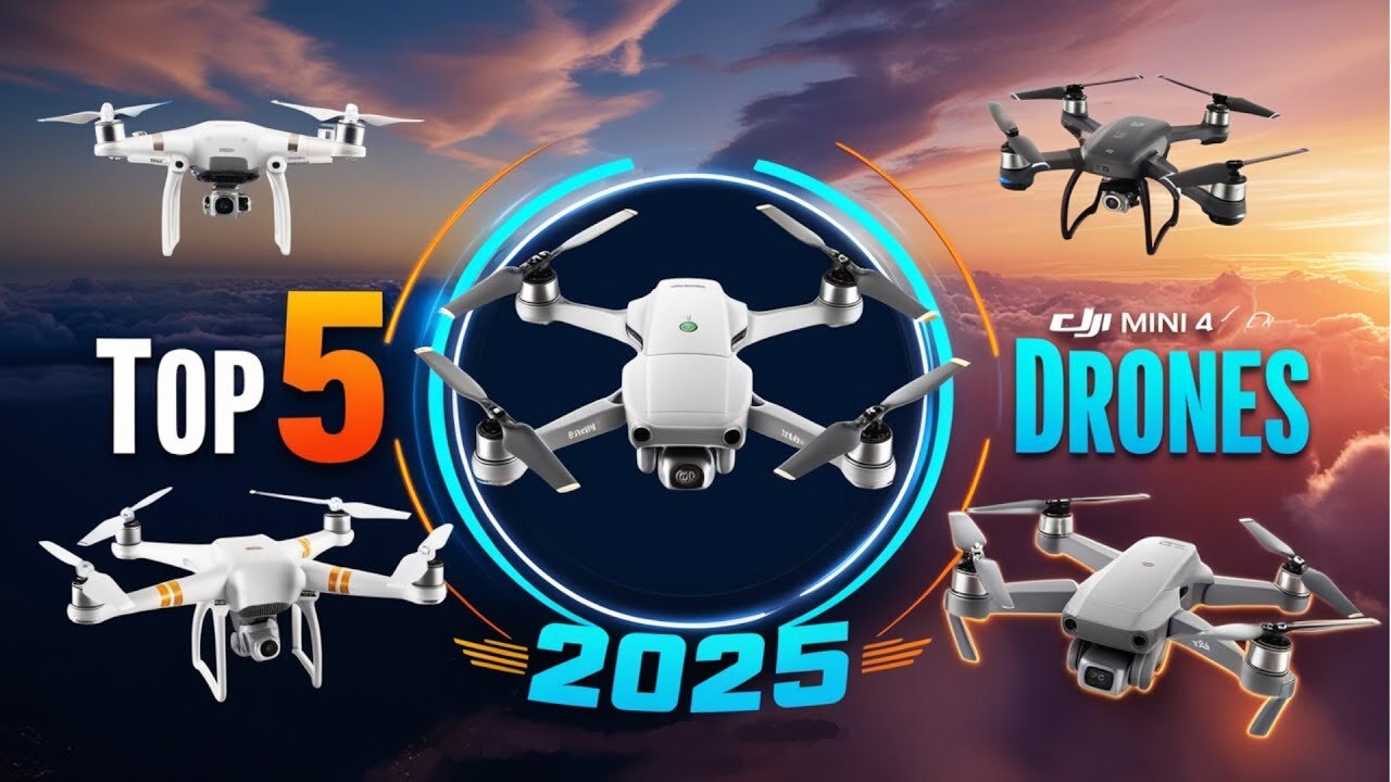 Top 5 Drones for Every Budget: The Best of 2025