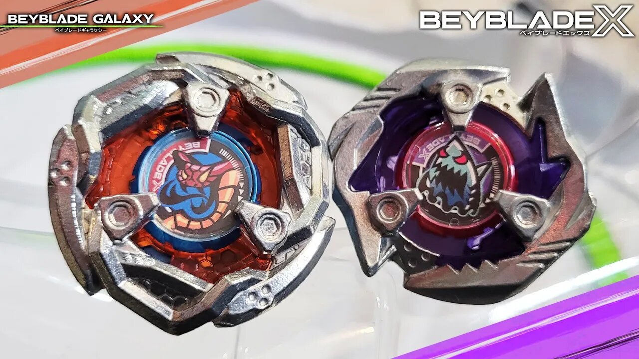 VIPERTAIL 5-80O vs SHARKEDGE 3-60LF - Beyblade X ベイブレードX stock