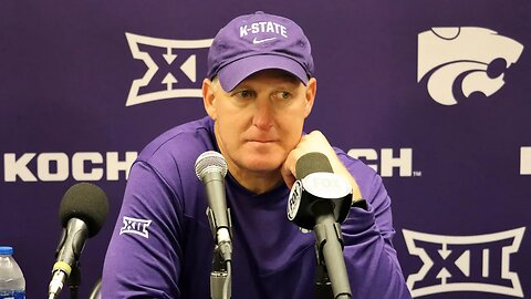 Kansas State Football | Chris Klieman Postgame Press Conference | TCU 38, K-State 28