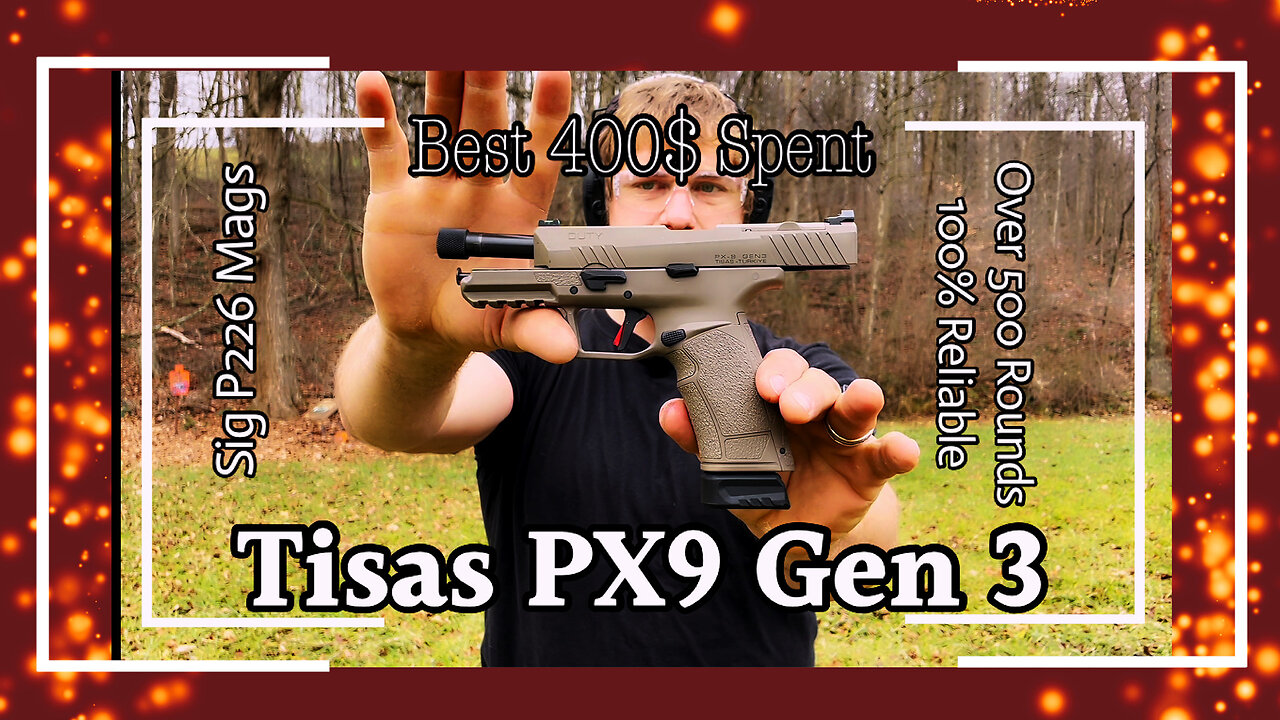 Tisas PX9 Gen 3 Duty Size, Testing Sig P226 Mags #America #Patriot