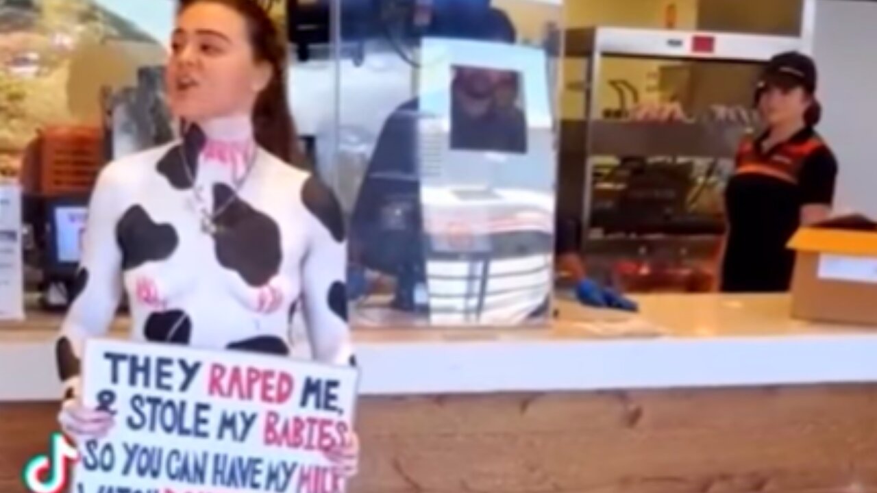 'The Largest Holocaust In History': These Protesters Really Don't Want You To Eat Meat