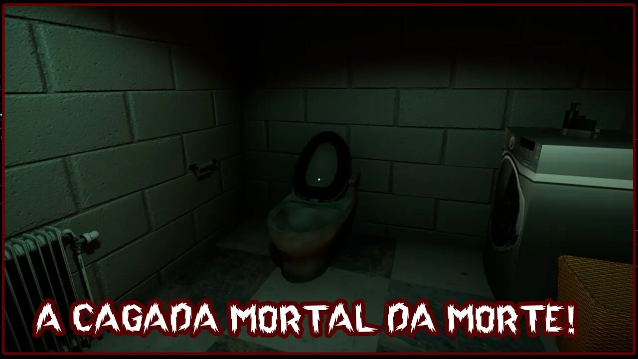 Testando um jogo de terror no vaso?