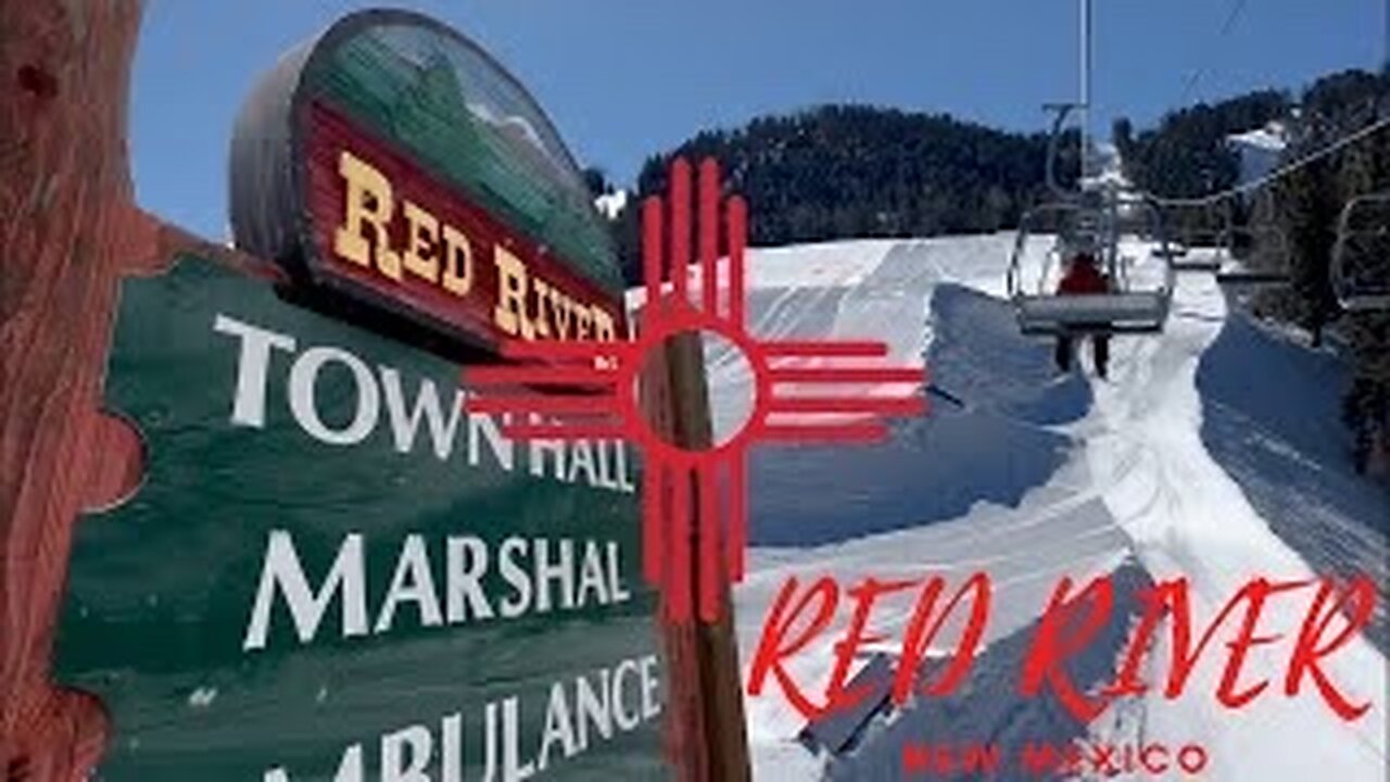 Red River New Mexico February 2022