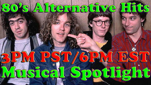 Musical Spotlight Episode 41 | 80's Alternative Hits | On The Fringe