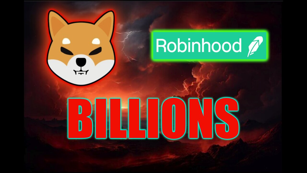 Robinhood Shiba Inu Holdings Increase Massively