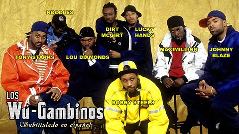 Raekwon ft. Method Man, RZA, Masta Killa & Ghostface Killah - Wu-Gambinos | (Subtitulado)