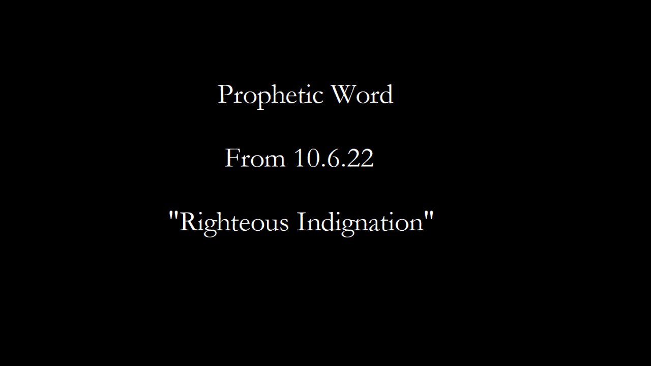 Righteous Indignation