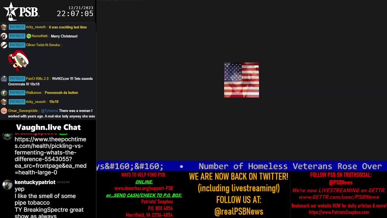 2023-12-21 22:00 EST - The MAGA Mullet Show: with MagaSwaga