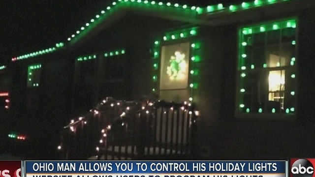 Ohio Man Lets the Internet Control His Home's Christmas Lights