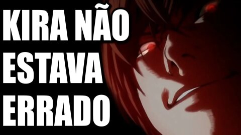 A "JUSTIÇA" em DEATH NOTE