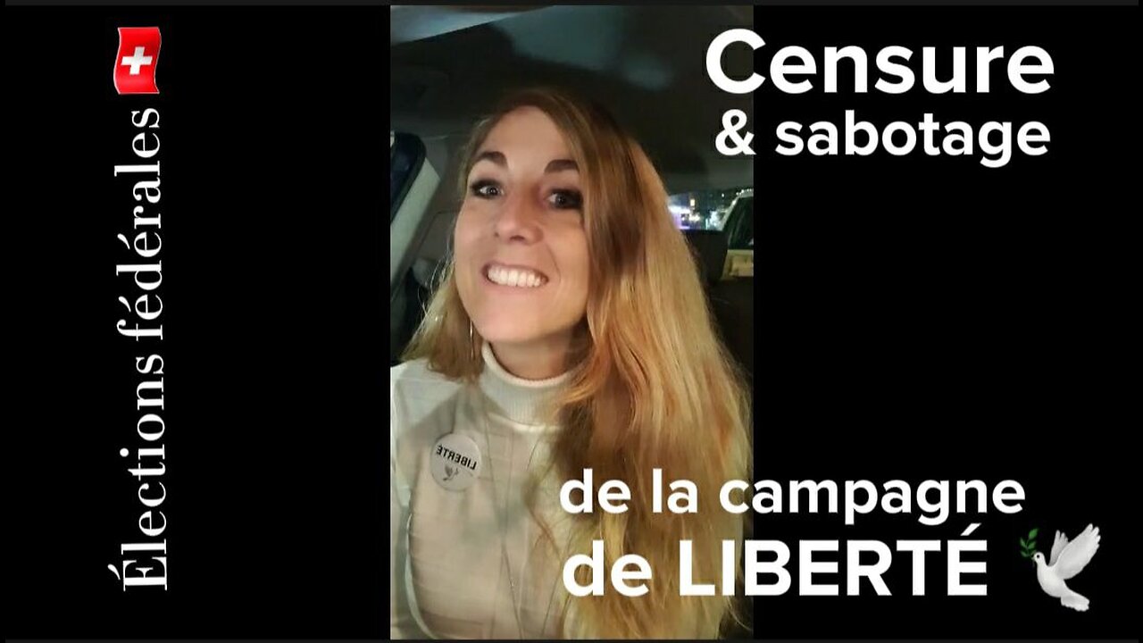 Censure et sabotage total de la campagne de LIBERTÉ - Peuple d'abord