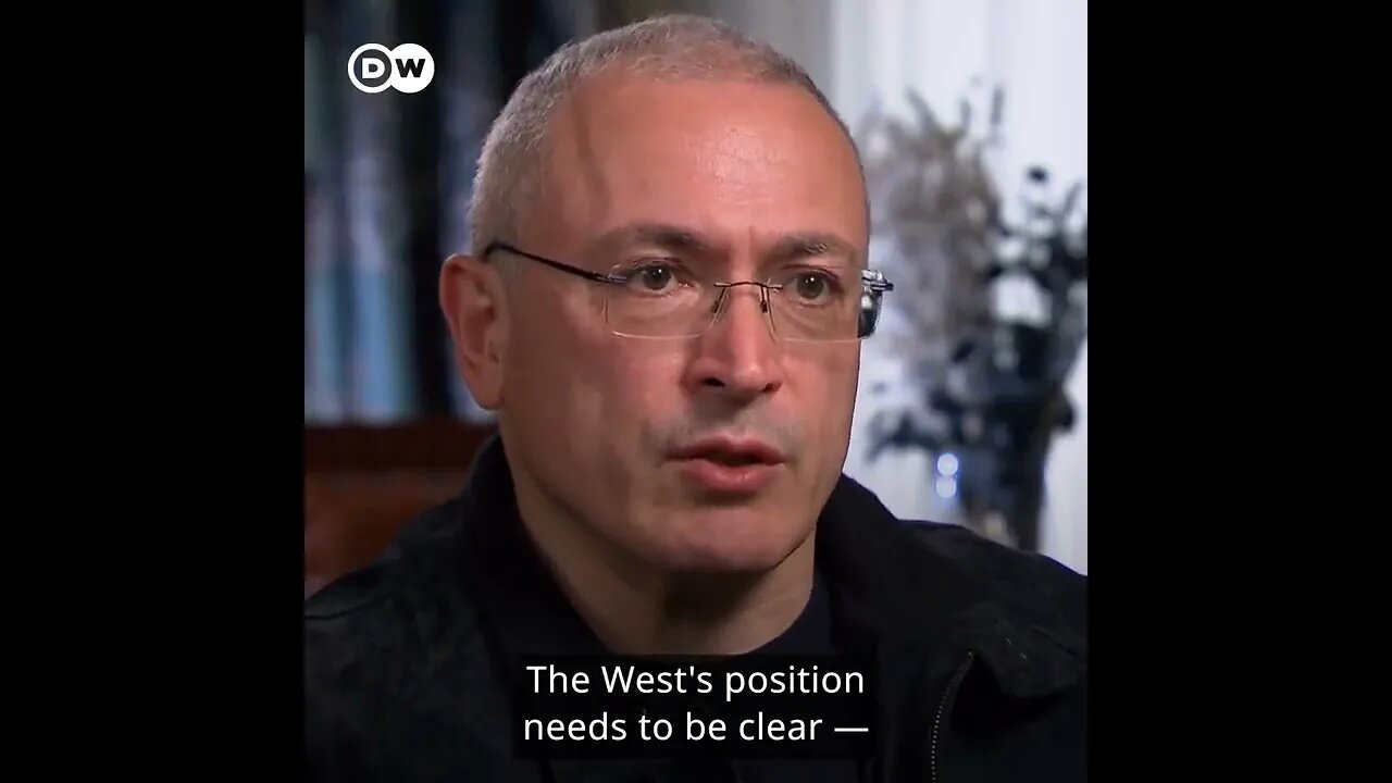 The exiled Russian oil tycoon Mikhail Khodorkovsky says President Putin "is stuck" in Ukraine