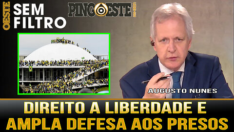 Familiares de presos do 08 de janeiro pedem direito a liberdade e ampla defesa [AUGUSTO NUNES]