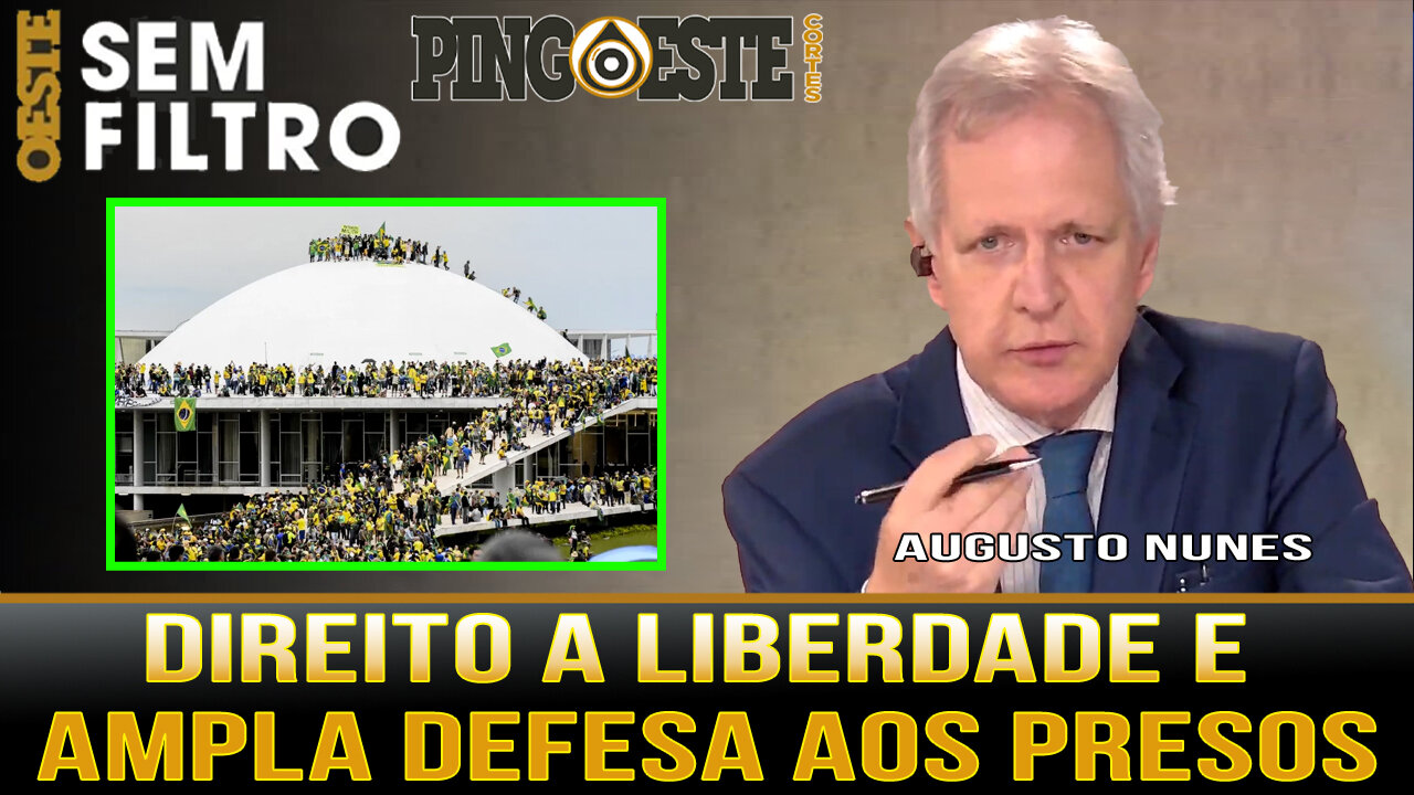 Familiares de presos do 08 de janeiro pedem direito a liberdade e ampla defesa [AUGUSTO NUNES]