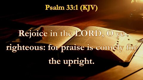 Wednesday Evening July 13th - Rejoice in the LORD