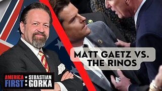 Matt Gaetz vs. the RINOs. Natalie Winters with Sebastian Gorka on AMERICA First