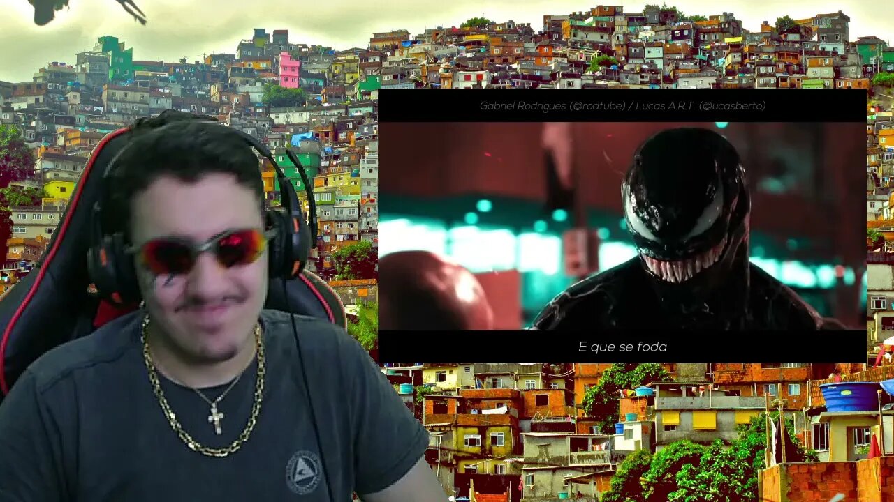 Funkeiro React Rap do Venom (Homem-Aranha) - NÓS SOMOS VENOM | NERD HITS