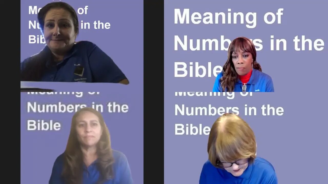 THE BIBLE TALK SHOW PRESENTS NUMBER 27 RESTORATION FROM THE BIBLICAL NUMBERS SERIES