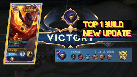Aldous top 1 build new update