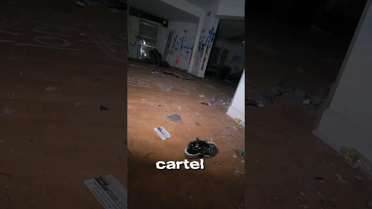 this abandoned mansion felt strange...