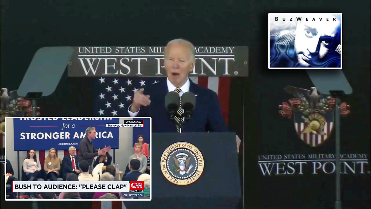 Joe Biden Embarrassing Cringe Jeb Bush Moment "You Can Clap For That!"